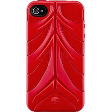 SwitchEasy CapsuleRebel Red Spine Cover for iPhone 4  4S