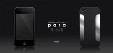 More Thing Para Blaze Collection Black iPhone 4 Case