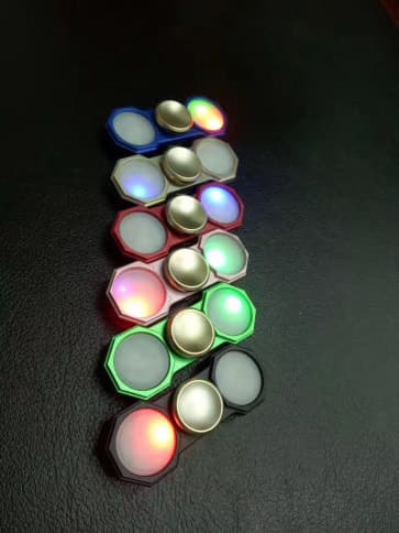 Solid Metal 2 Sided Fidget Spinner