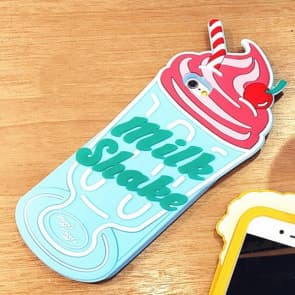 Milk Shake 3D Shaped Silicone Case for iPhone 6 6s Plus