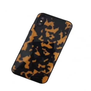 Brown Tortoise Pattern iPhone X Case