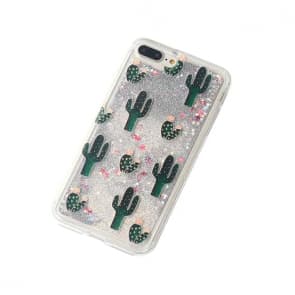 iPhone 8 7 Plus Cactus Clear Case