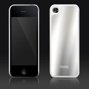 More Thing Blaze Collection White iPhone 4 Case