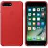 Leather Case for Apple iPhone 7 / 8 Plus Red