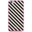 iPhone 6 Plus Kate Spade Diagonal Stripe Black/Cream Hybrid Hard Shell Case