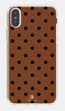 iPhone X Polka Dot Designer Case