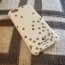 iPhone 6 Kate Spade Confetti Hybrid Hard Shell Case Gold Cream