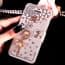 Luxury Rhinestone Bling Flip Wallet Case for iPhone 7