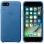 Leather Case for Apple iPhone 7 Sea Blue