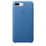 Leather Case for Apple iPhone 7 Plus Sea Blue