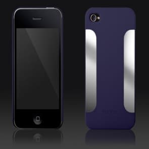 Mere Thing Para Blaze Collection Navy Blå iPhone 4 Case