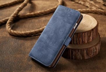 Leather Wallet Case With Latch For iPhone 7
