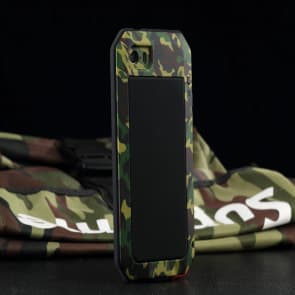 Camo Metal Ultra Tough Water Resistant Case for iPhone SE 5s 5