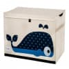 3 Sprouts Toy Chest - Whale