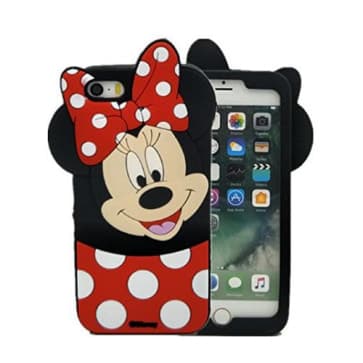 Minnie Mouse Silicone 3D iPhone 8 7 Plus Case