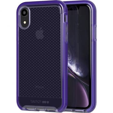 Tech21 Evo Check iPhone XR Ultra Violet Purple