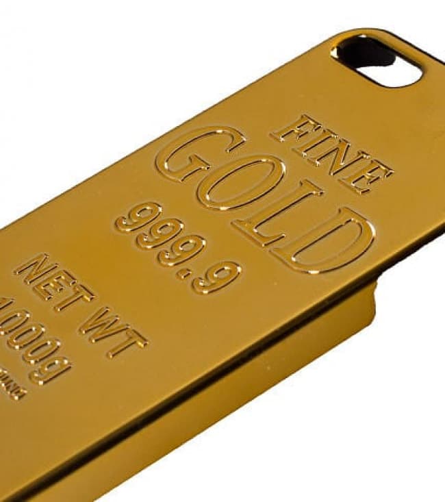 Sprayground The Gold Brick iPhone 5 5s SE Case BoxyCase