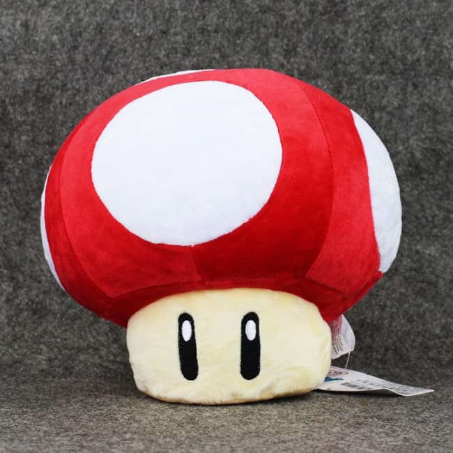 Super Mario Mushroom Soft Plush Toy 20cm BoxyCase