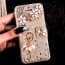 Luxury Rhinestone Bling Flip Wallet Case for iPhone SE 5s 5